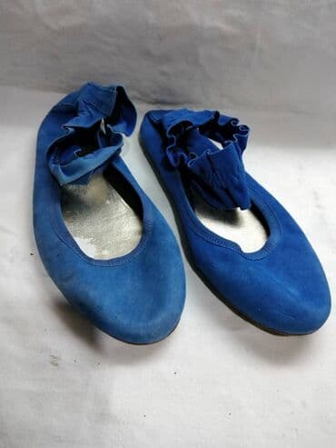 enex obuca: Zenske baletanke Green shoes br.38,kozni djon,ocuvane — 1