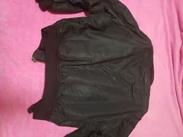 Muška bomber jakna, klasičan MA‑1 stil. - Boja: spolja crna — 2