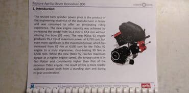 test iz engleskog za 3 razred: Radionicka knjiga za Aprilia Shiver-Dorsoduro 900 ccm. 66 str.eng — 6