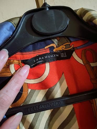 plave cizme: ZARA WOMAN košulja-haljina - Model: košulja-haljina sa dugmadima — 2