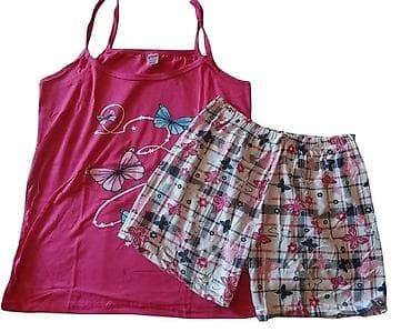 stradivarius pidzame: Ženski komplet pidžame – majica na bretele i šorts - Gornji deo — 2