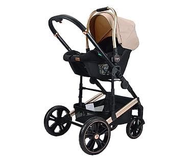 poklanjam kolica za bebe: BBO MegaMove Set – 2u1 kolica sa I-Size autosedištem, Latte (SKU — 9