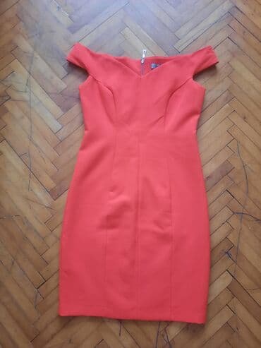 haljine secene ispod grudi: S (EU 36), color - Red, Evening, With the straps — 4