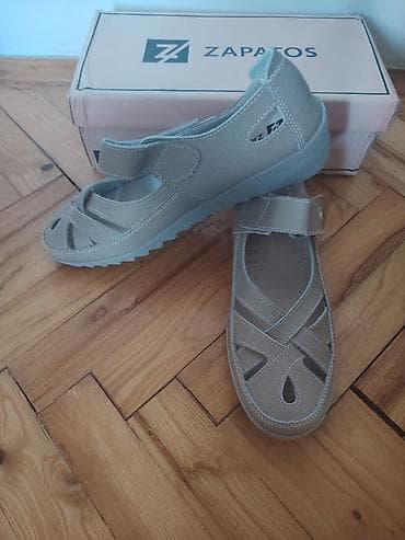 electro style: Ženske cipele/sandale ZAPATOS Ug 25cm - Model: udobne poluotvorene — 2