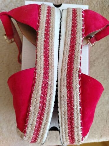 espadrile sa platformom: Espadrile, Safran, 37 — 4