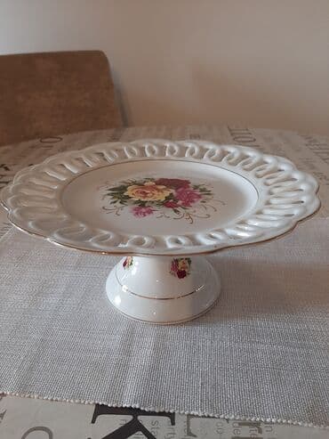 Trays: Porcelanska vaza za kolace — 1