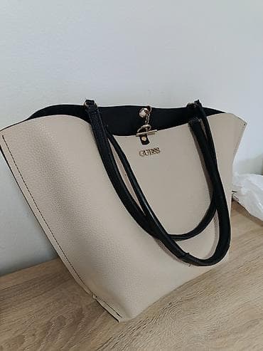 silikonske torbe za plazu: GUESS torba – elegantna tote shopper silueta - Model: GUESS — 3