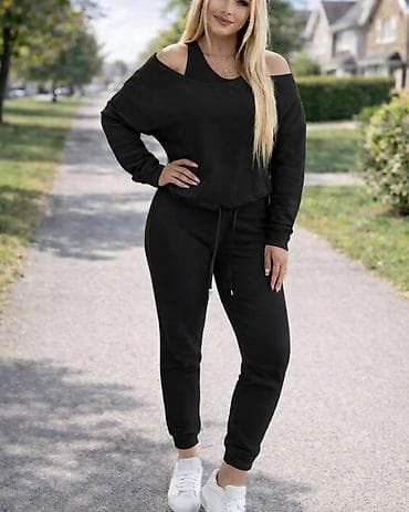 Lične stvari: Ženski duks + donji deo trenerke i majca (komplet) materijal Pamuk( — 5