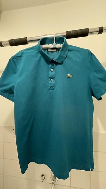 legend majice: Men's T-shirt Lacoste, bоја - Tirkizna — 1