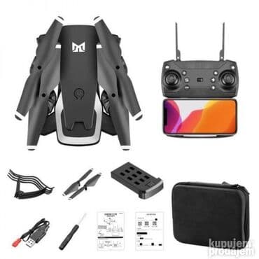 Dronovi: Sklopivi dron kk6 sa torbicom! Dve kamere+ baterija kapacitet — 4
