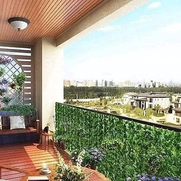 04. Ponovo dostupno 🥰Veštačka živa ograda lišće 🍃Cena jedne rolne 3099