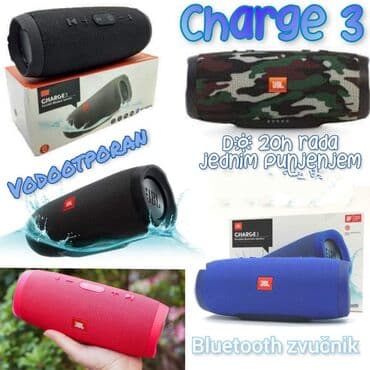 lenco bluetooth zvučnik: Cena 2400din Charge 3 je i ima veoma izdržljivo kućište pa žurku — 1