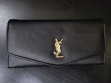 kozni aksesoari: Ženski novčanik, YSL, Materijal: Koža — 1