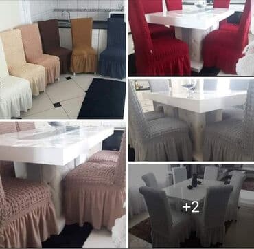 ugaone garniture cene i slike: Akcija navlake za stolice bez karnera Cena 1700 din 6 komada Sa — 4