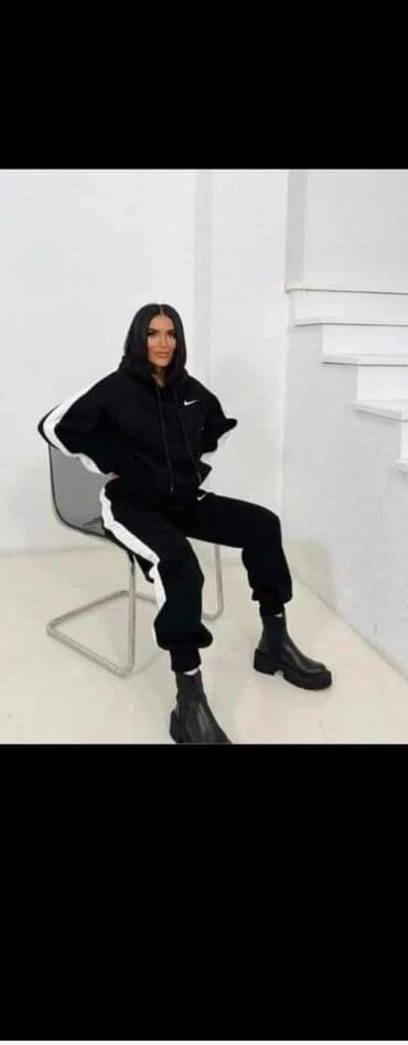 Sweatpants: Nike, Single-colored, color - Light blue — 5