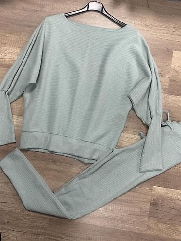 katrin pantalone: 💫Ženski komplet – duks i helanke/jogger pantalone
✅2000 din — 4