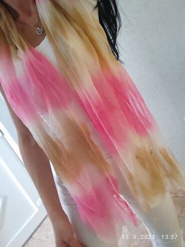 Marame: Velika esarpa,nova,nude roze — 4