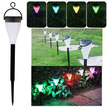 bastenske nadstresnice: Solarne Lampe u Boji NOVO Bastenske Lampe 6 Kom. AKCIJA Cene nisu — 2