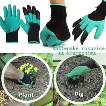Cena 830 din Baštenske rukavice sa kandžama Rad u bašti bez rukavica