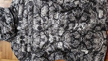 leopard haljina: Mango ženska jakna sa kapuljačom – pufasti model - Brend: MANGO — 5