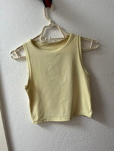 aplikator za sociva: S (EU 36), Polyester, Single-colored, color - Yellow — 1