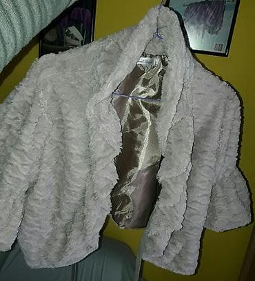 Ostala ženska odeća: Imitacija crop top bundice. Bež boja — 3