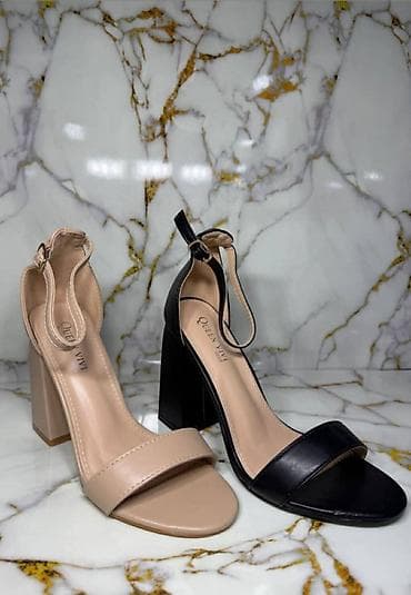 kombinezoni svecani: Elegantne ženske sandale sa štras sjajem - Model: otvoreni prsti — 5