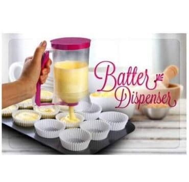 case sa duplim dnom: Cena 1450 dinara Batter Dispenser - precizan dozer za testo Napravite — 7