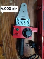 Cena 4.000 din Pegla za pvc cevi STRAUS 850W u koferu Proizvođač na lalafo.rs Cena 4.000 din Pegla za pvc cevi STRAUS 850W u koferu Proizvođač