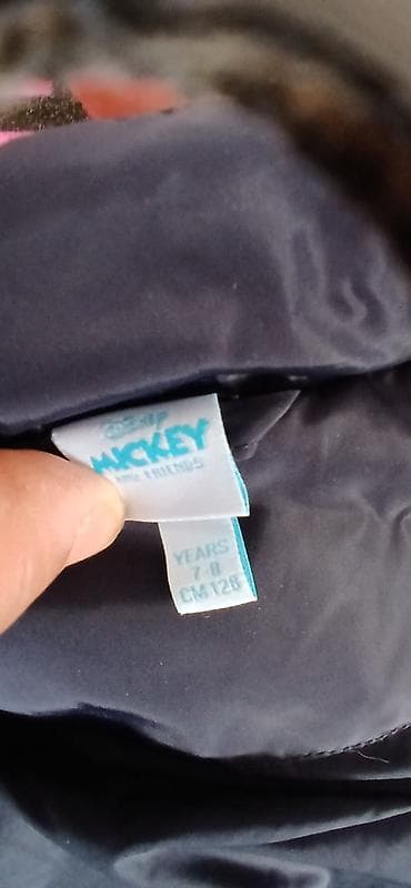 helanke l: Dečiji prsluk bez rukava – tamnoplavi - Motiv: Minnie Mouse na leđima — 5