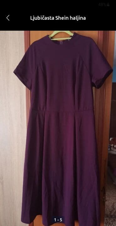 Haljine: XL, bоја - Ljubičasta, Kratkih rukava — 3