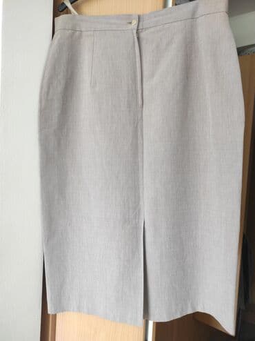 2XL (EU 44), Pamuk, Jednobojni, bоја - Siva — 5