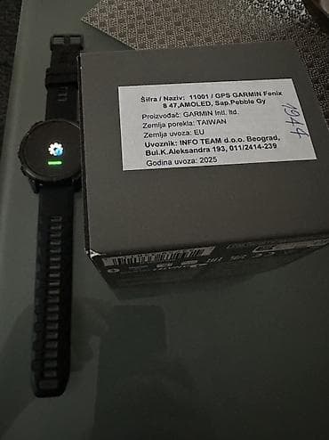 karl lagerfeld sat: Garmin Fenix 8, 47 mm – AMOLED Sapphire, Premium Multisport GPS sat - — 3