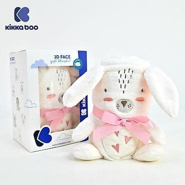 prodajem goblene gobleni za izradu: KikkaBoo Baby ćebence sa 3D vezom 75x100 – Rabbits in Love (šifra — 3