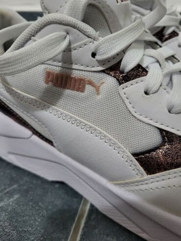 puma crno bele patike: Puma, 40, color - White — 3
