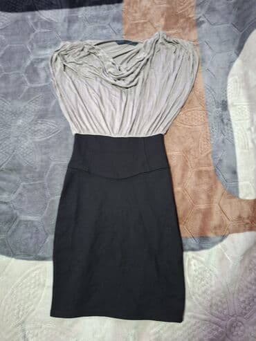 Dukserice: Zara S (EU 36), bоја - Siva, Top (bez rukava) — 1