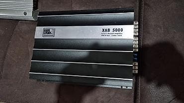 dvd za kola: Raveland XAB 5000 – auto pojačalo - Tip: 4/3/2‑kanalno pojačalo - — 2