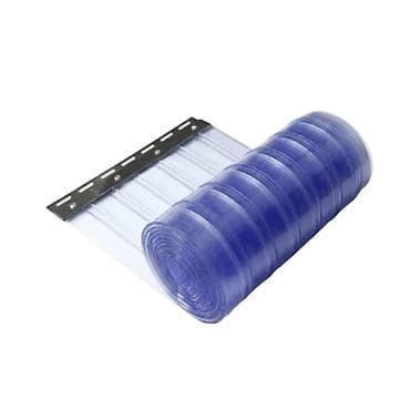stolnjaci za novu godinu: Plavo providna rebrasta PVC trakasta zavesa 200 × 2 mm Cena: 258 — 2
