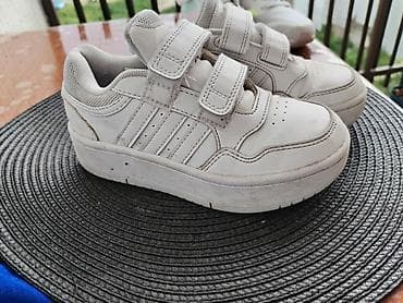 coco obuca jagodina: Dečije patike Adidas, model sa čičak-trakama - Boja: bela - Veličina — 2