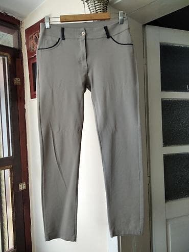 sako l: Letnje pantalone – veličina XL - Boja: bež/svetlosiva boja - — 1