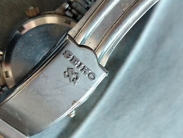 boce za plin: RETKO: Seiko Sports 100 Chronograph Moonphase 7A48-5000 (Neispravan) — 3