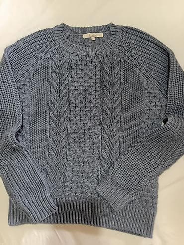 roze komplet: Dva ženska džempera 1) Mango – Wool blend - Model: klasičan džemper — 5