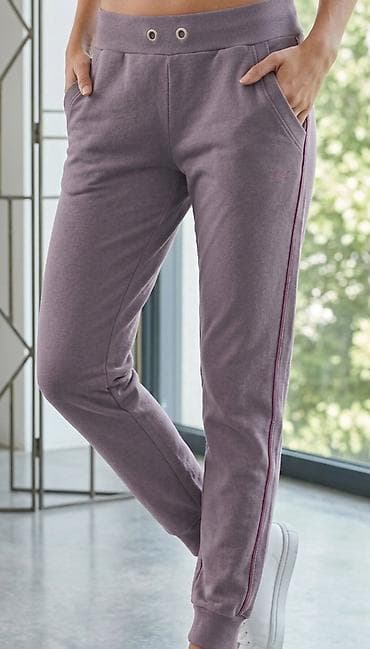 kenzo duks cena: Ženske sportske trenerka pantalone – lila/sivo-ljubičaste - Mekan — 1