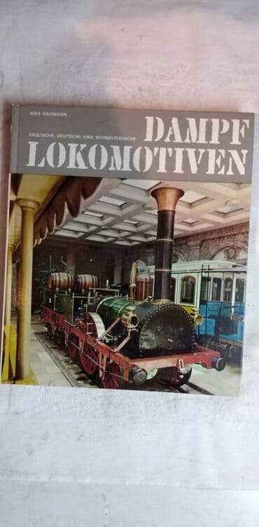 zagor stripovi: Knjiga Dampf Lokomotiven(Parne lokomotive) 120 str. 1969. god. nem — 1