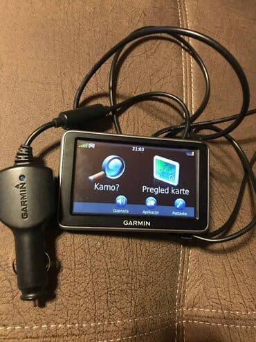 a1 sim kartica cena: Garmin 140 Navigacija ima svoj punjac ali je bez drzaca za sajbnu — 2