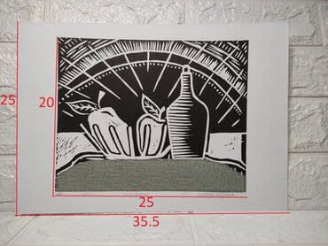 Paintings & Picture frames: Drawing, 25 x 35 cm — 4
