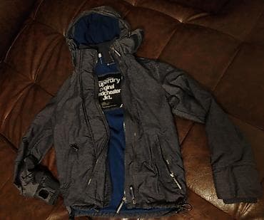 stradivarius kožna jakna: SUPERDRY JPN WINDCHEATER Original Jakna S 3x zipp Vrh materijal, Kao — 1