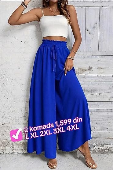 nike tech fleece pantalone: Ženske široke pantalone sa visokim strukom - Kroj: veoma široke — 7