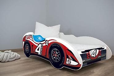klupa za decu: Dečiji krevet 140x70 cm (Formula 1) Speed – Top Beds - Dimenzije — 1