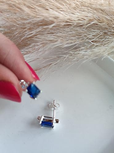 Nakit: Minđuše zig 925 - Materijal: srebro 925 (žig 925) - Tip: klasične — 6